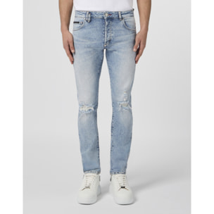 PHILIPP PLEIN Super Straight Cut Jeans Basic