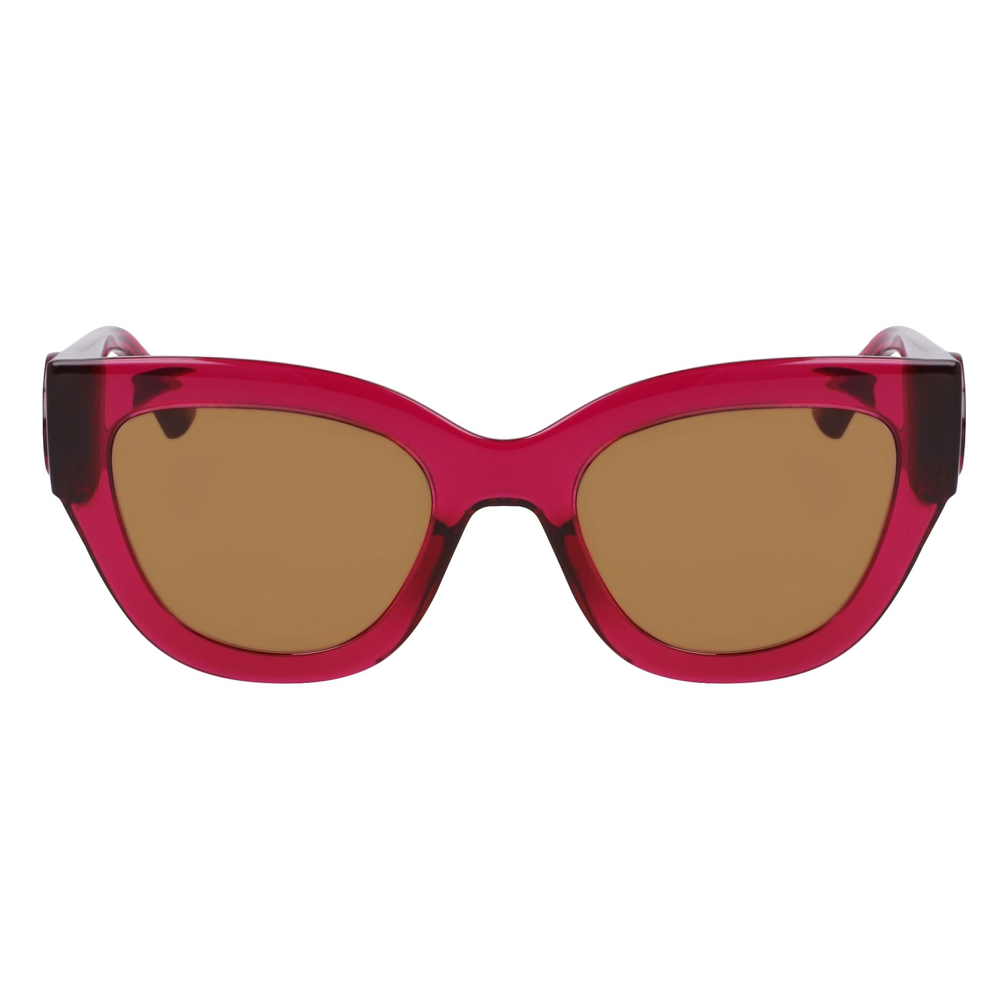 Longchamp - lunettes de soleil - rouge - Couleur des verres : marron - indice solaire : cat. 3