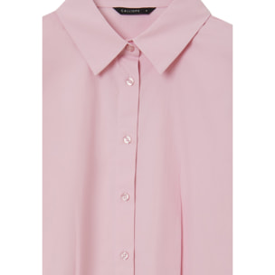 Camicia cropped con pinces