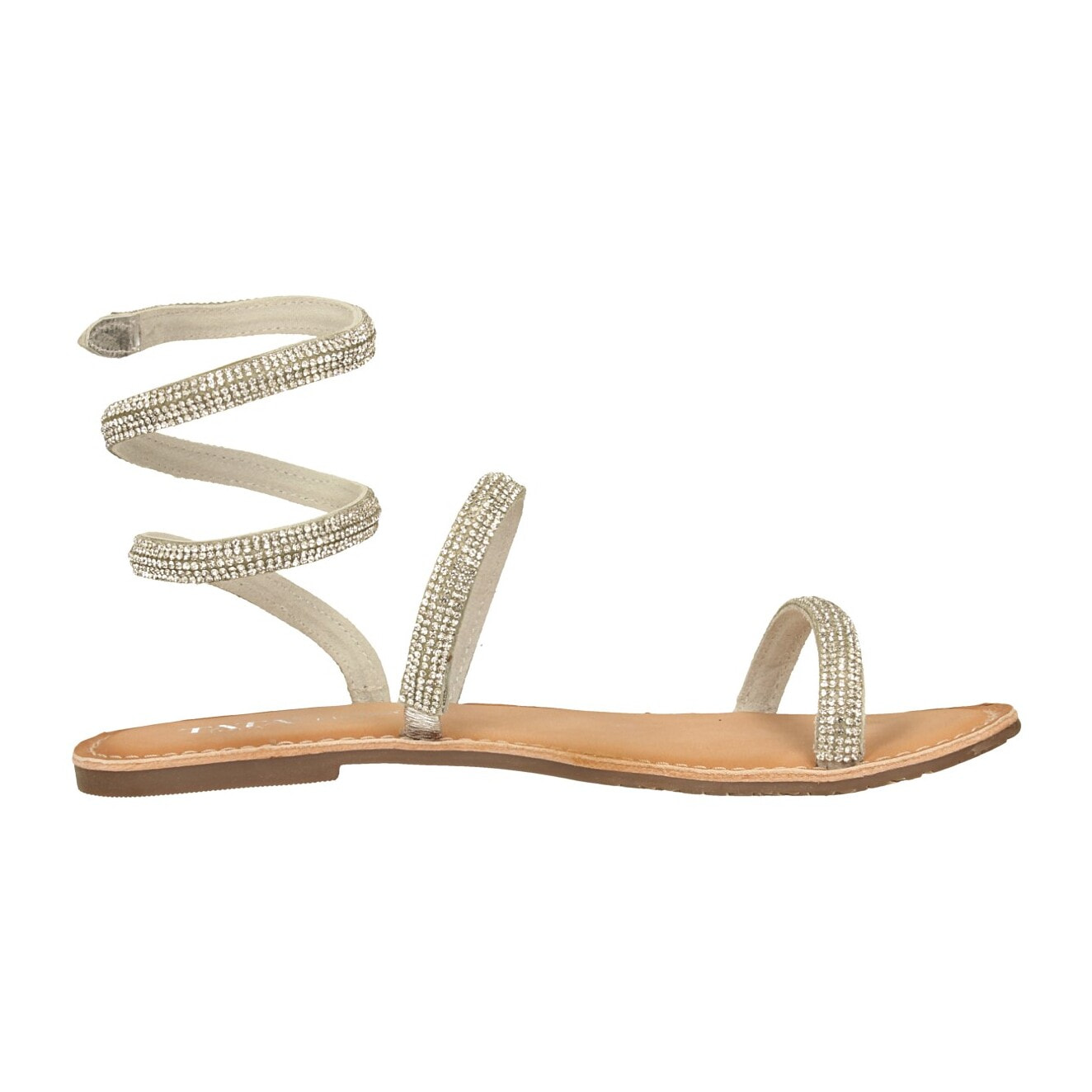 Sandali Donna Tata Italia Argentato