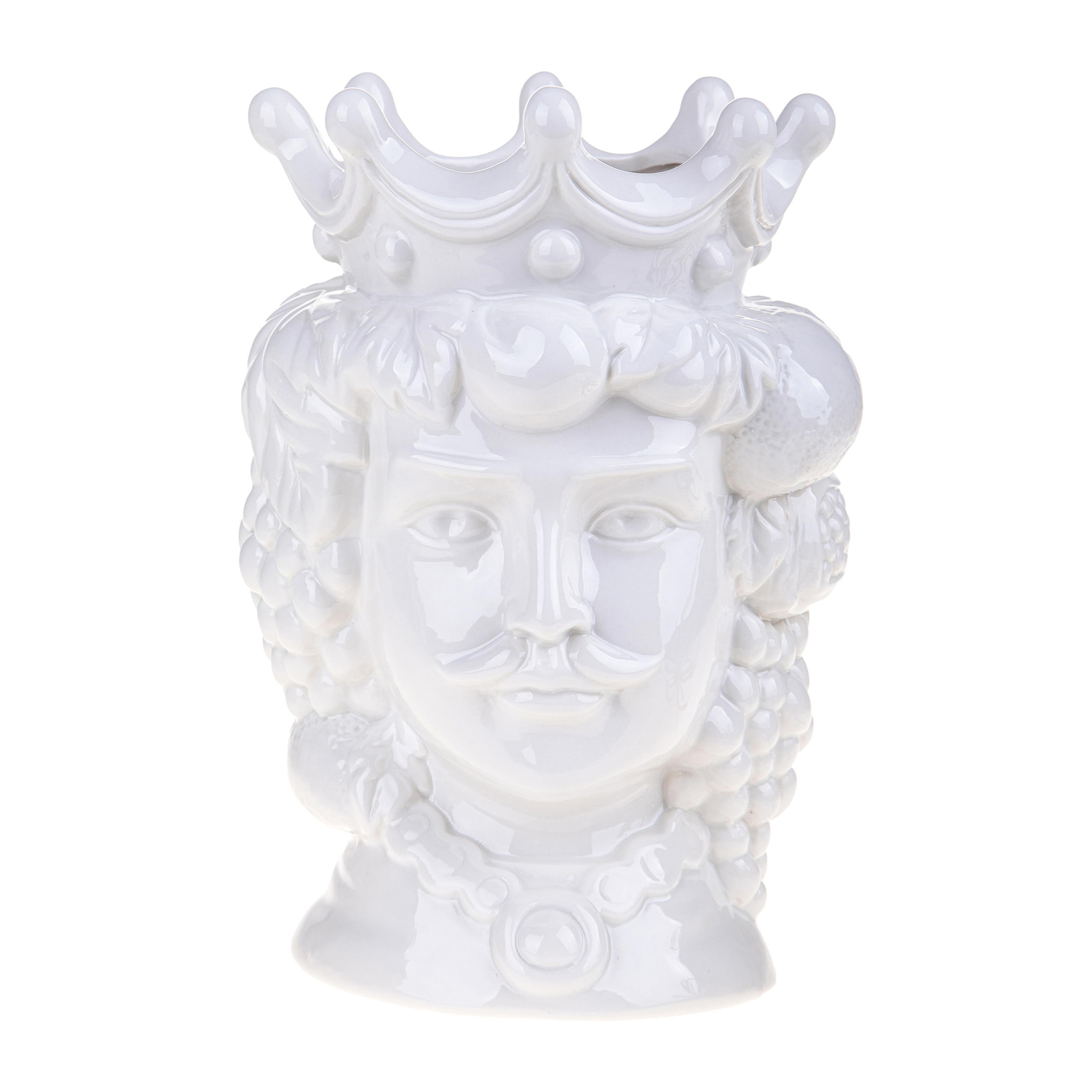 Vaso con base - 15xH29,5x15cm - Pezzi 2 - Bianchi Dino SpA