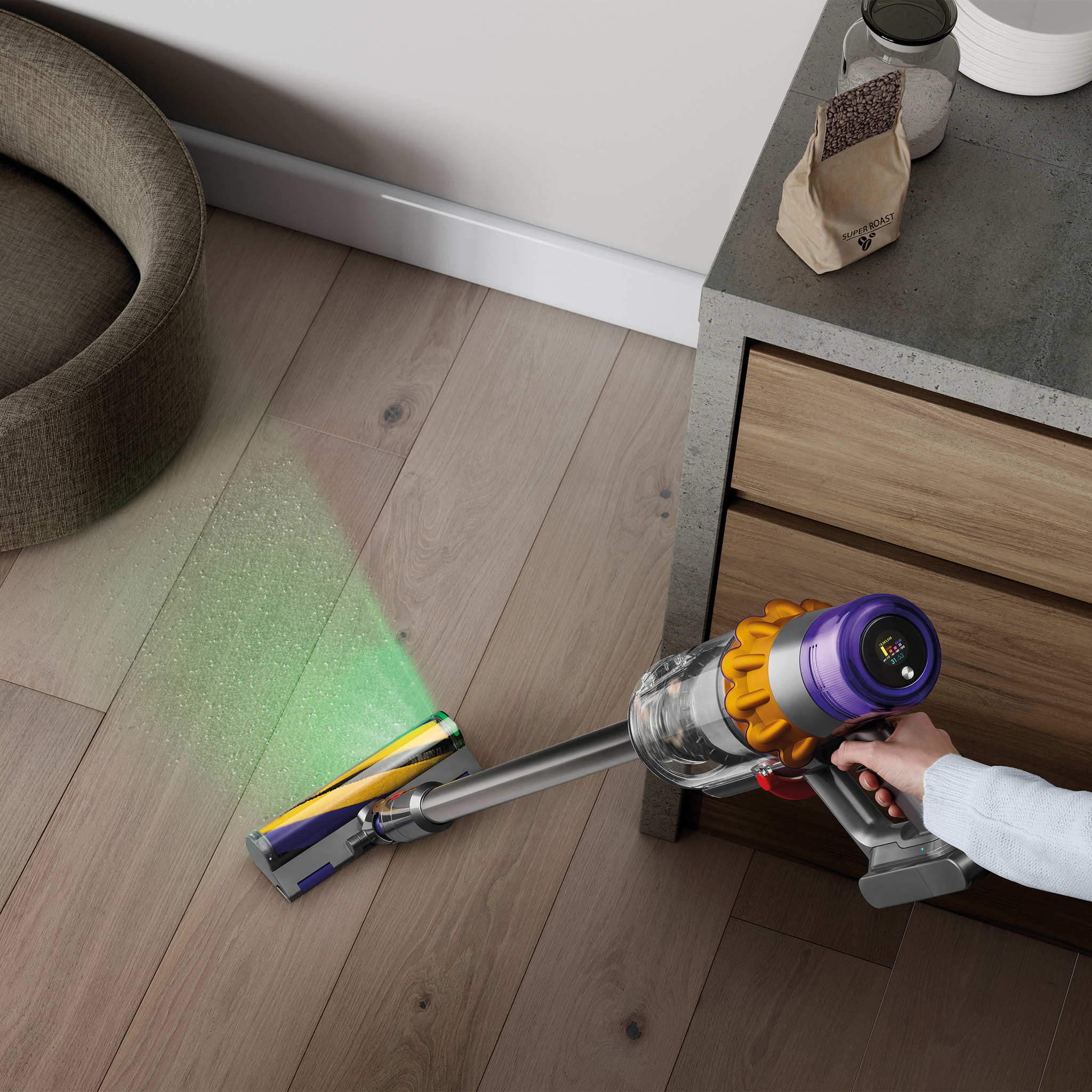 Aspirateur balai V15™ Detect Fluffy