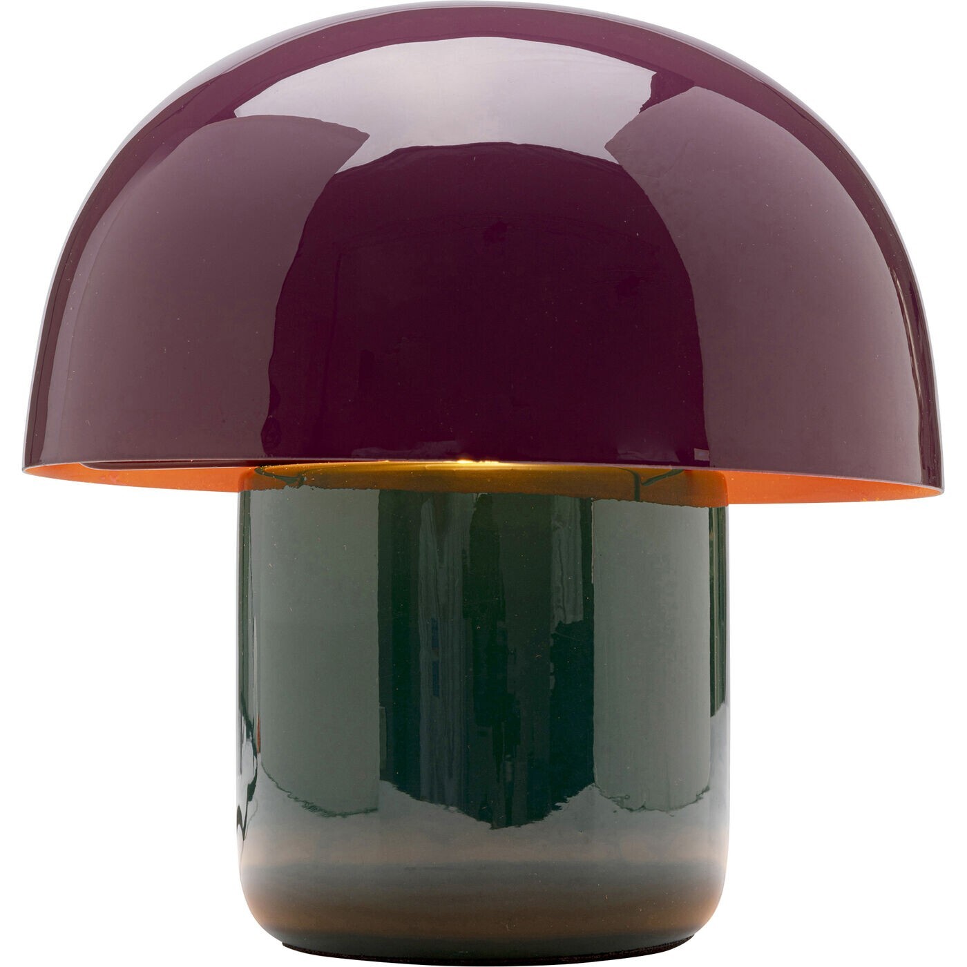 Lampe Mushroom Duo 20cm violette et verte Kare Design