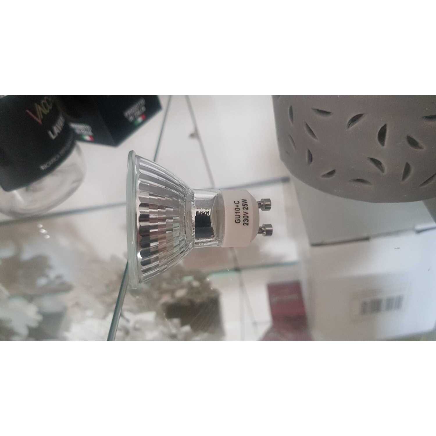 Bruciaessenze in ceramica gufo con spina cmø9,5h13,5