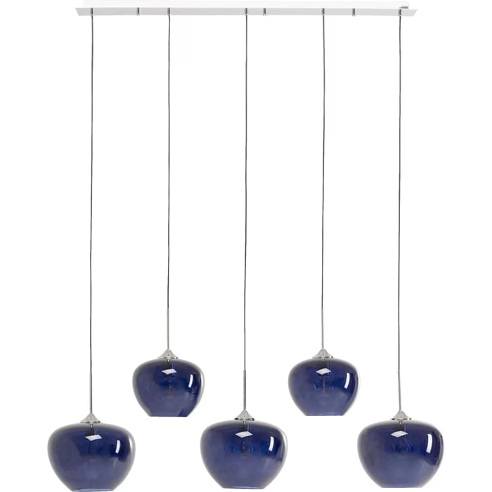 Suspension Sphere 5 bleue Kare Design