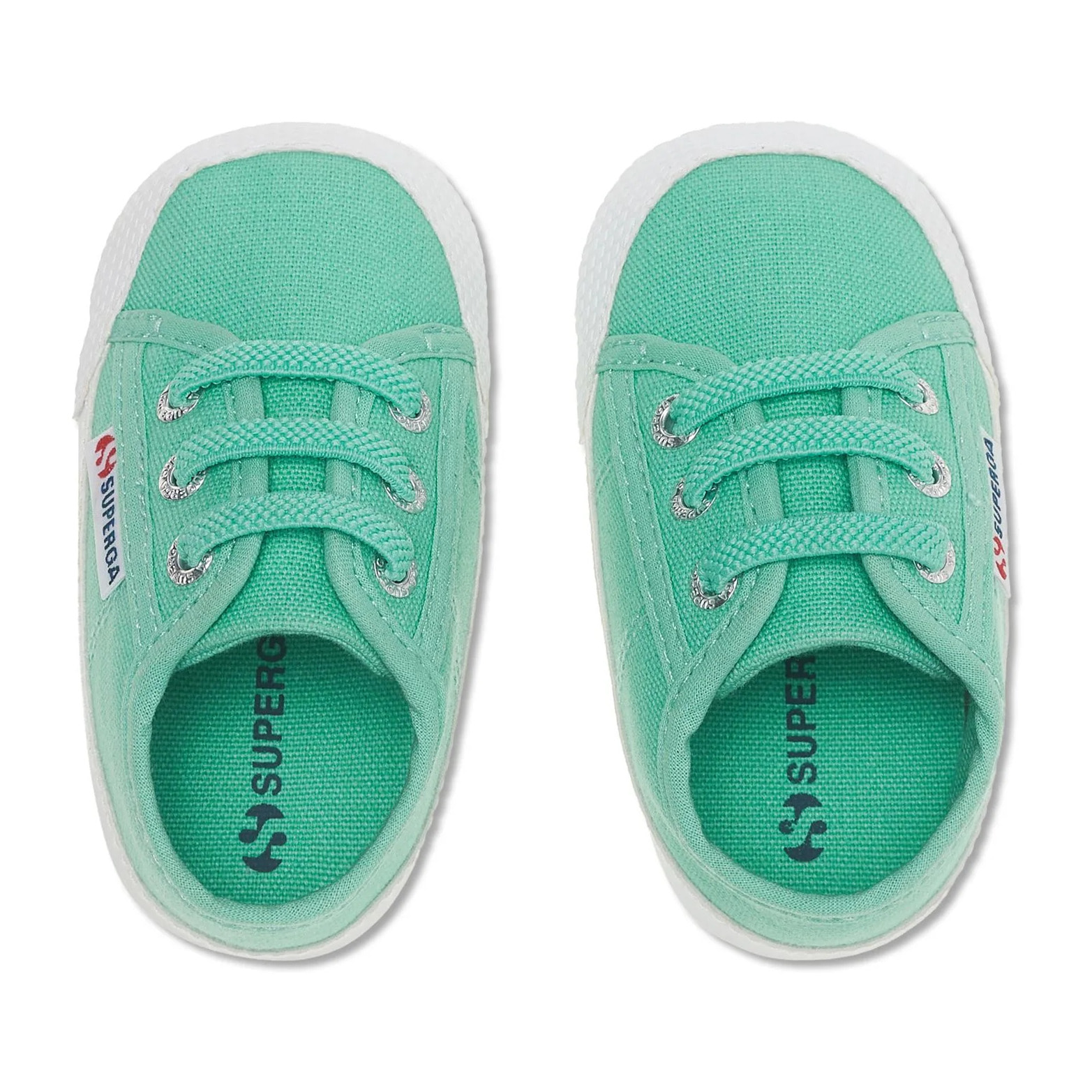 Sneakers Superga Bambino/a Verde 4006 BABY