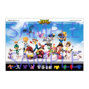 Megahouse Digimon Adventure Digicolle Mix Set Regalo Mini Figura