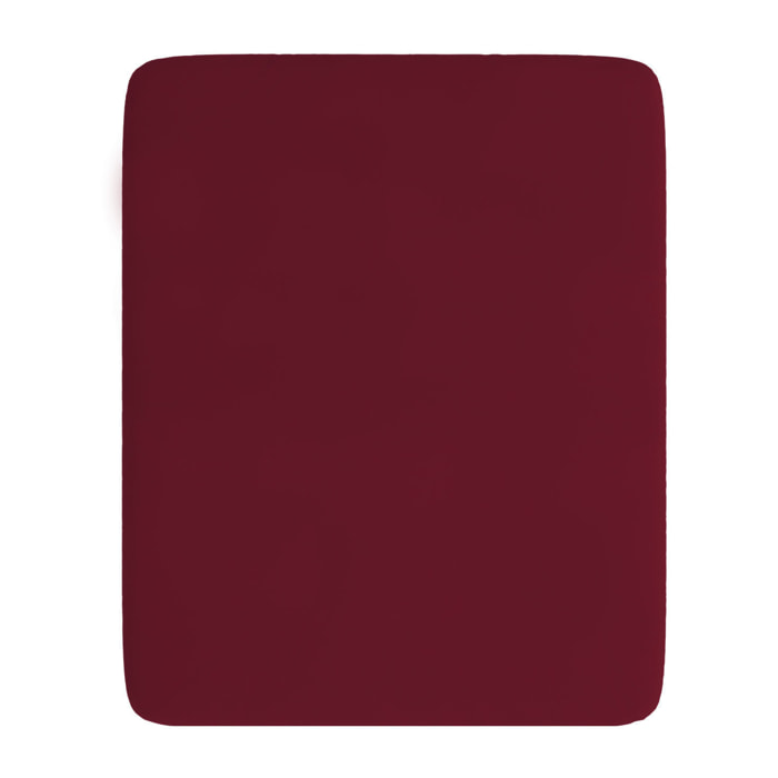 LENZUOLO SOTTO CON ANGOLI MAX COLOR, 100% COTONE MADE IN ITALY - MATRIMONIALE MAXI