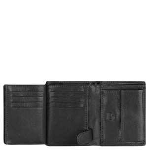 Cartera Hombre Piel Jaslen Hannover Negro