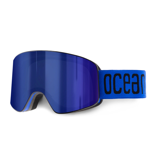 Gafas de esquí OCEAN PARBAT - Azul / Revo azul