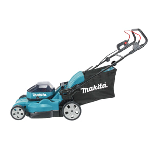 Cortacésped XPT 48 cm 64V max - MAKITA - con 1 batería 40V 4.0Ah - cargador - LM001JM101