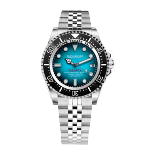 Reloj Bobroff BF0009-BFSTJ Hombre Analogico Automatico con Correa de Acero inoxidable