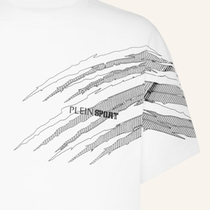PLEIN SPORT Camiseta Cuello Redondo Ss SCRATCH