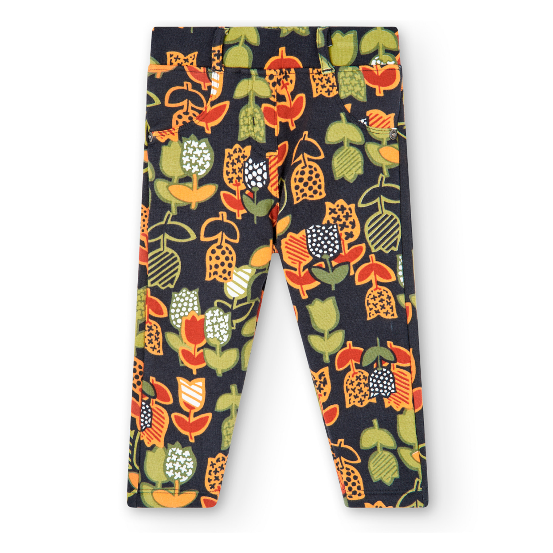 Pantalón felpa estampado de bebé -BCI