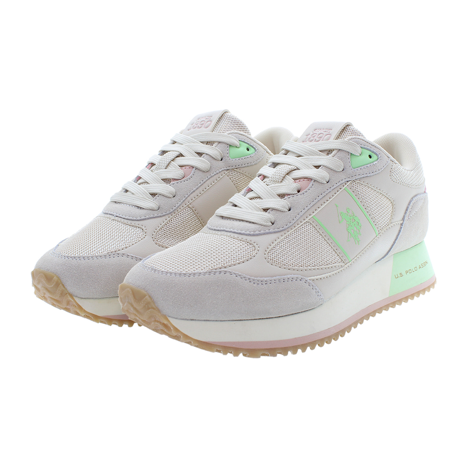 U.S. Polo Assn. - Sneakers SACHA006W/5MS1 in sintetico per donna