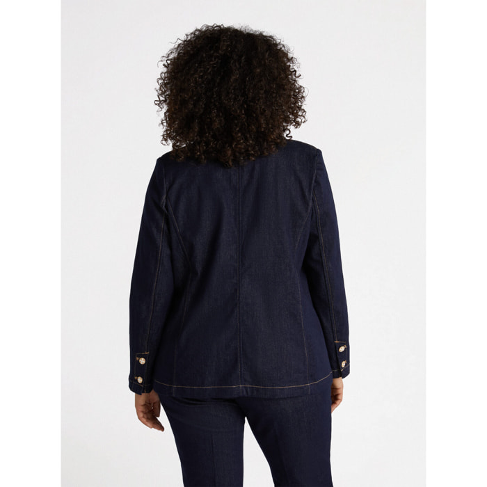 Fiorella Rubino - Blazer in denim - Blu