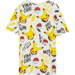 T-shirt oversize stampa Pikachu