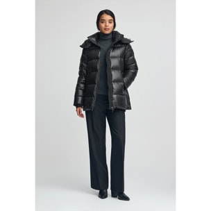 Giubbotto Ofelia nero con logo Polo Club