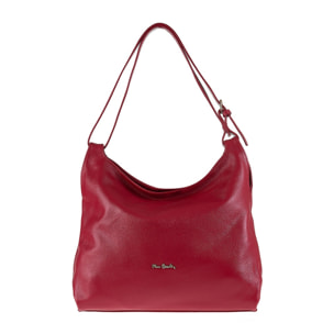 Borsa a spalla da donna Made in Italy - Modello Divina - 100% pelle - 36.0 x 31.0 x 12.0 cm