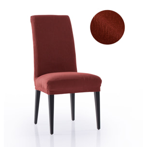 Funda Elástica para silla con RESPALDO pack2 unidades modelo MARCELA