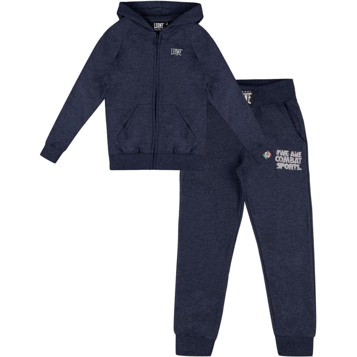 Tuta invernale da bambino con cappuccio e zip WACS 'Vintage'