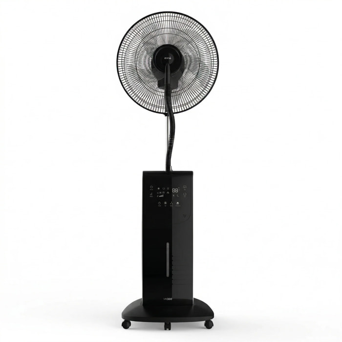 Ventilador Nebulizador EVVO con agua, 90W, 3 velocidades, mando a distancia, antimosquitos