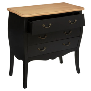 Commode "Chrysa" noire