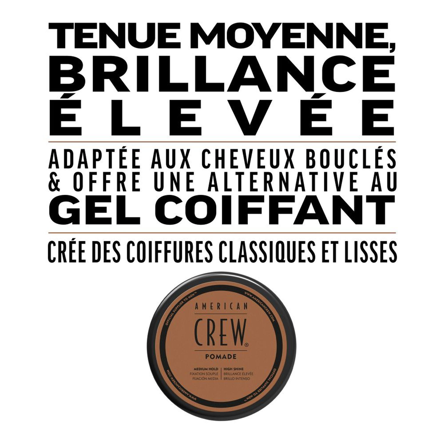 Pomade - Cire de Coiffage 85g