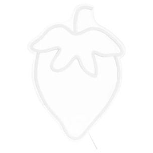 Néon LED Fraise Fraci 25x1,5x35cm