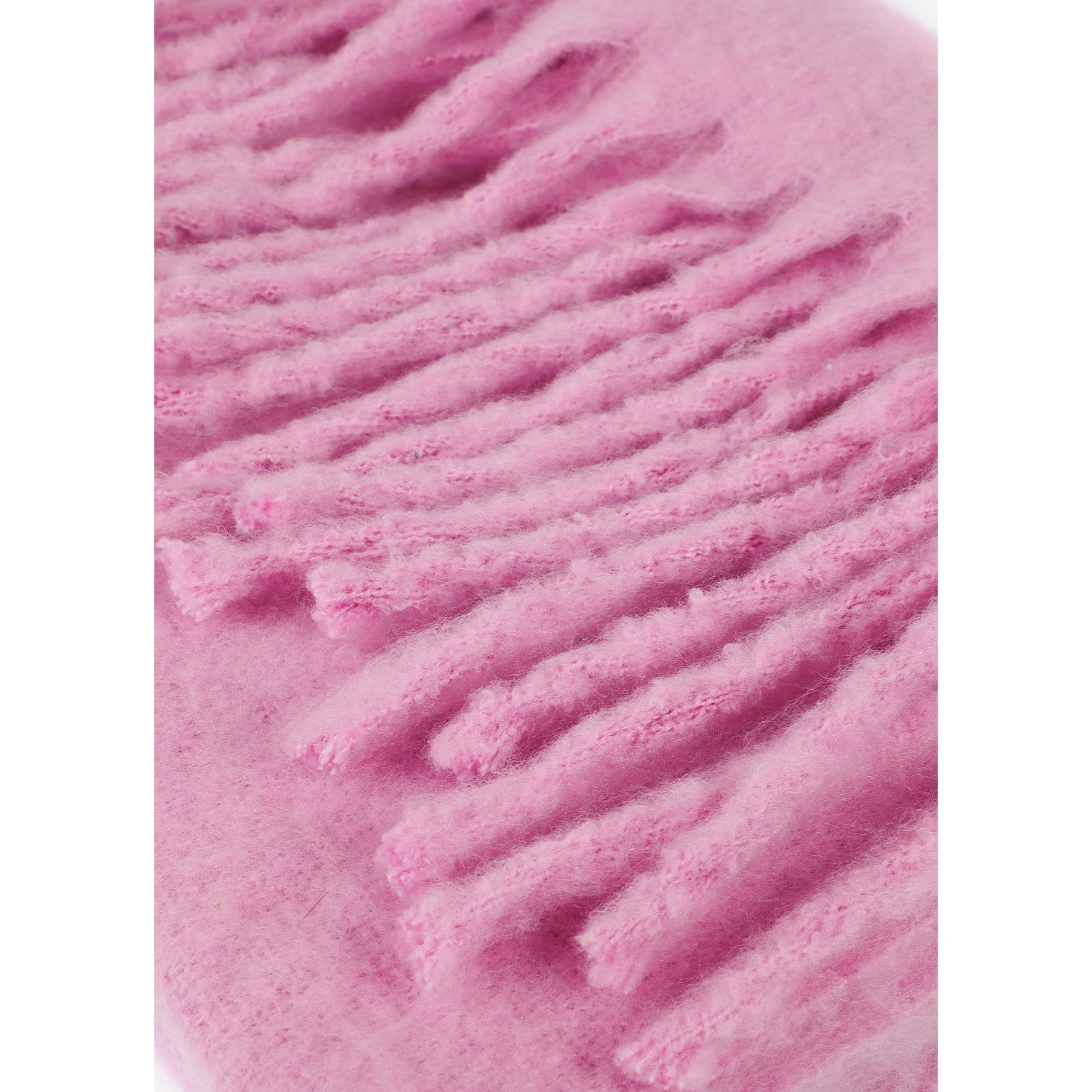 Sciarpa Liscia con Frange Spesse