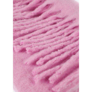 Sciarpa Liscia con Frange Spesse