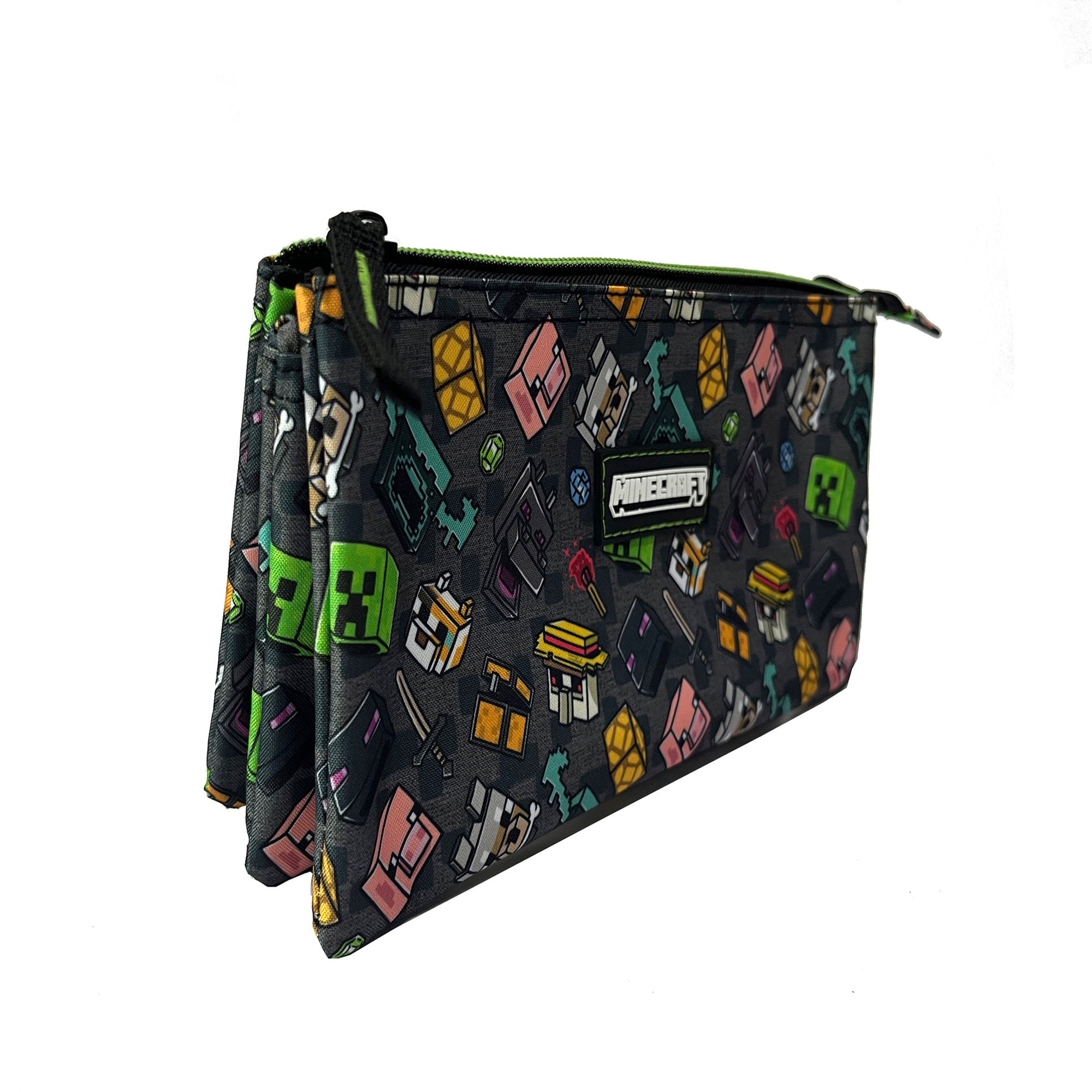 Minecraft Pixel 25 astuccio triplo.