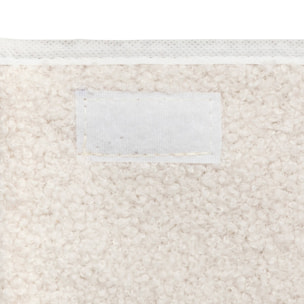 Baúl de almacenamiento infantil yuma blanco rizado 36x57cm