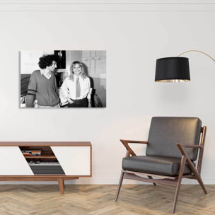 Tableau michel berger et france gall en 1978  Toile imprimée