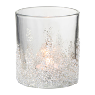 J-Line photophore Sucre Dessous - verre - transparent - medium - 2 pcs