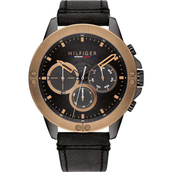 Reloj Tommy Hilfiger 1791893 Hombre Analogico Cuarzo con Correa de Cuero