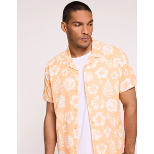 Camisa Manga Corta Naranja - Hollis