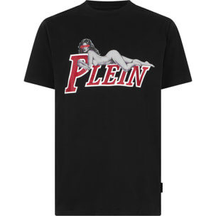 PHILIPP PLEIN Camiseta de cuello redondo y manga corta