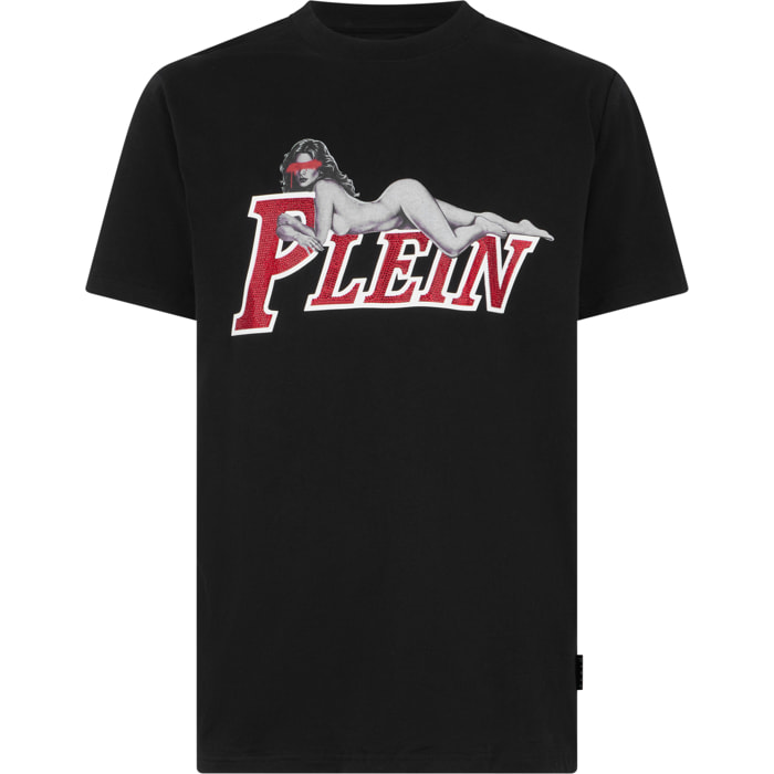 PHILIPP PLEIN Camiseta de cuello redondo y manga corta