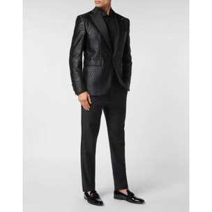 PHILIPP PLEIN One-Button Blazer Slim Fit MONOGRAM