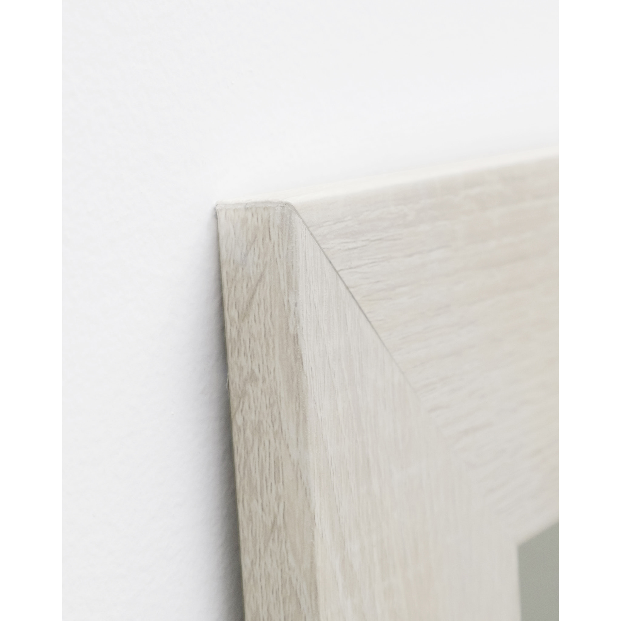 Miroir effet bois beige en différentes tailles
