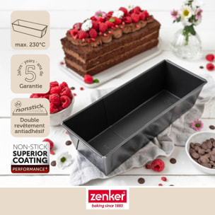 Moule à cake extensible 20 à 35 cm Zenker PerfectBack+