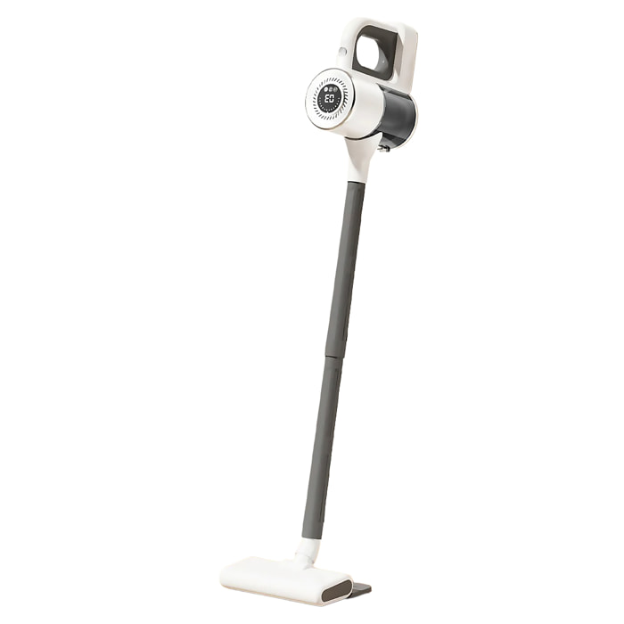 Aspiradora Inalámbrica con función de succión y fregado. 3 niveles de potencia y 4 boquillas.
