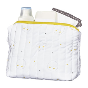 Trousse de toilette en coton Bio blanc
