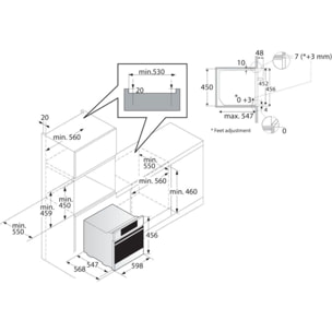 Micro ondes combiné encastrable ASKO OCM8478G
