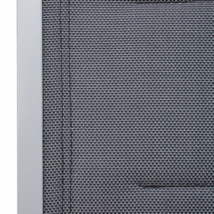 Chaise de jardin empilable aluminium (lot de 2) FAUTEUILS CHICAGO