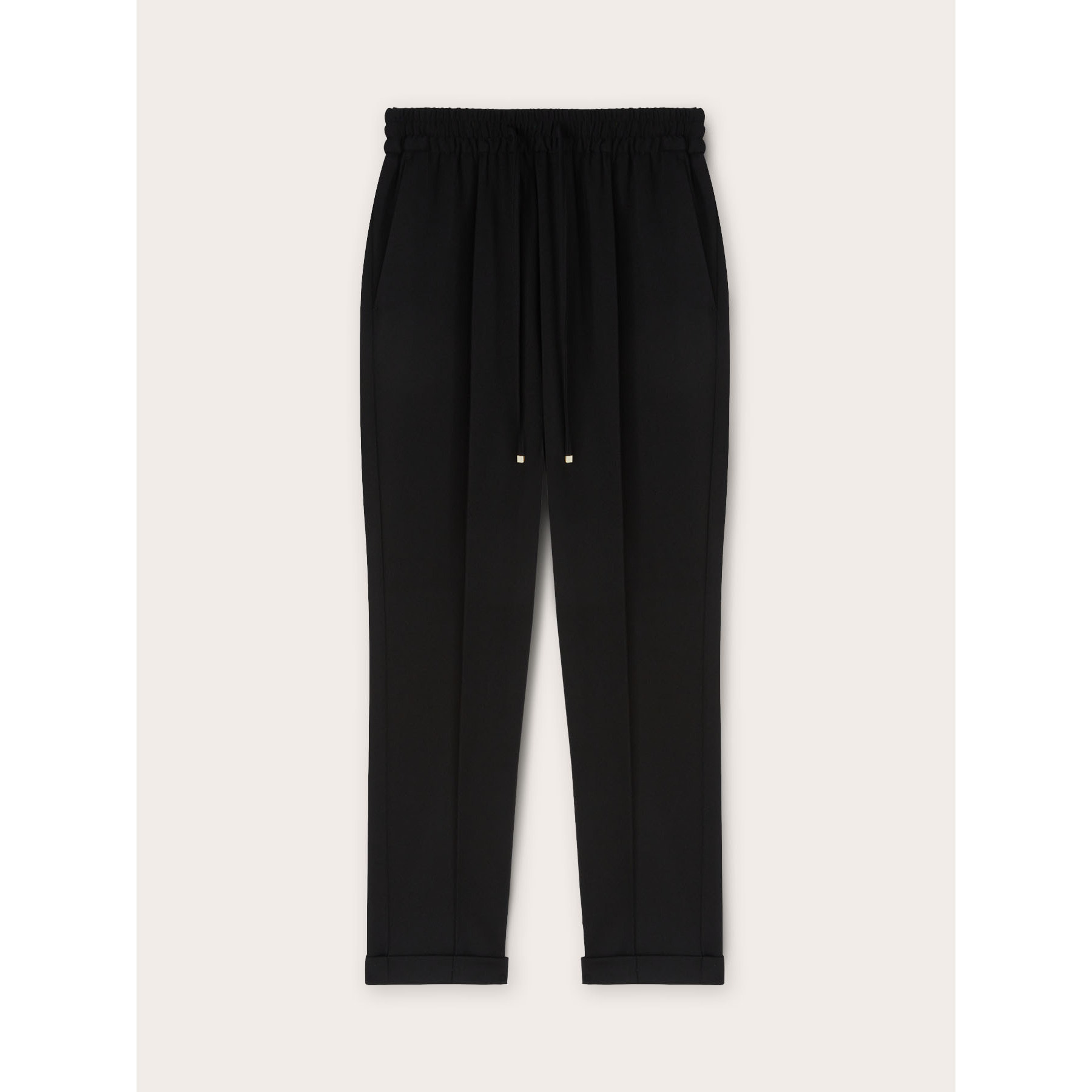 Motivi - Joggers fluidi in scuba - Nero