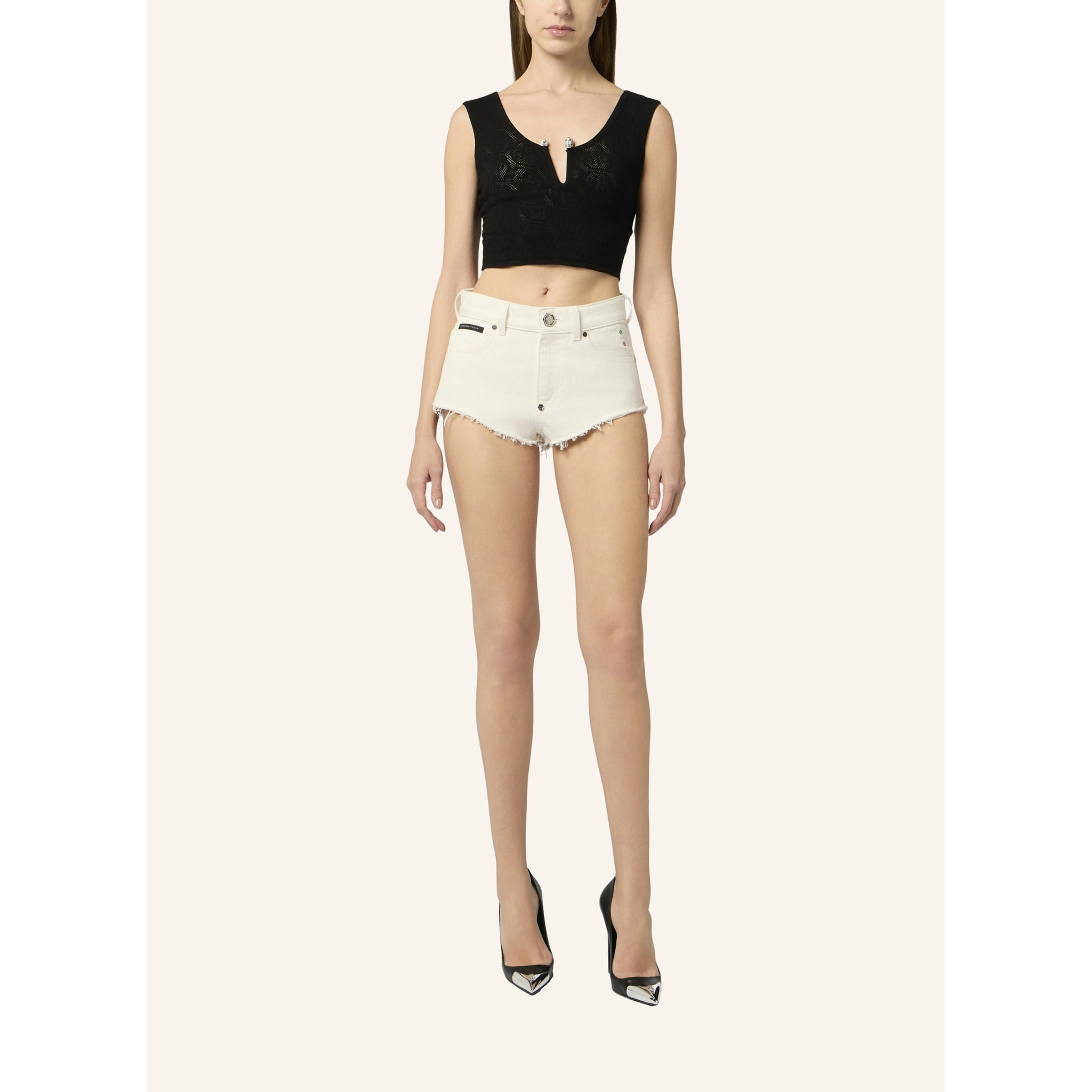 PHILIPP PLEIN Hot Pants Basic