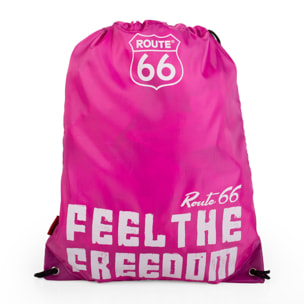 Mochila Route 66 North Carolina Fucsia