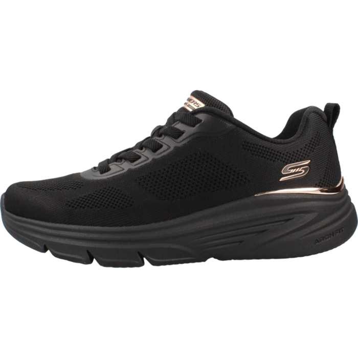 Sneakers De  Mujer Bobs Arch Fit Elev8 Negro